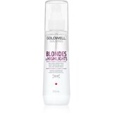 Goldwell Dualsenses Blondes & Highlights serum u spreju za plavu kosu 150 ml za žene Goldwell Dualsenses Blondes & Highlights serum u spreju za plavu kosu 150 ml za žene Slike