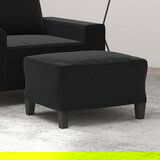 vidaXL Tabure crni 60 x 50 x 41 cm od mikrovlakana | shoptok.hr