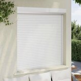 vidaXL Rolete aluminijske 130 x 140 cm bijele | shoptok.hr