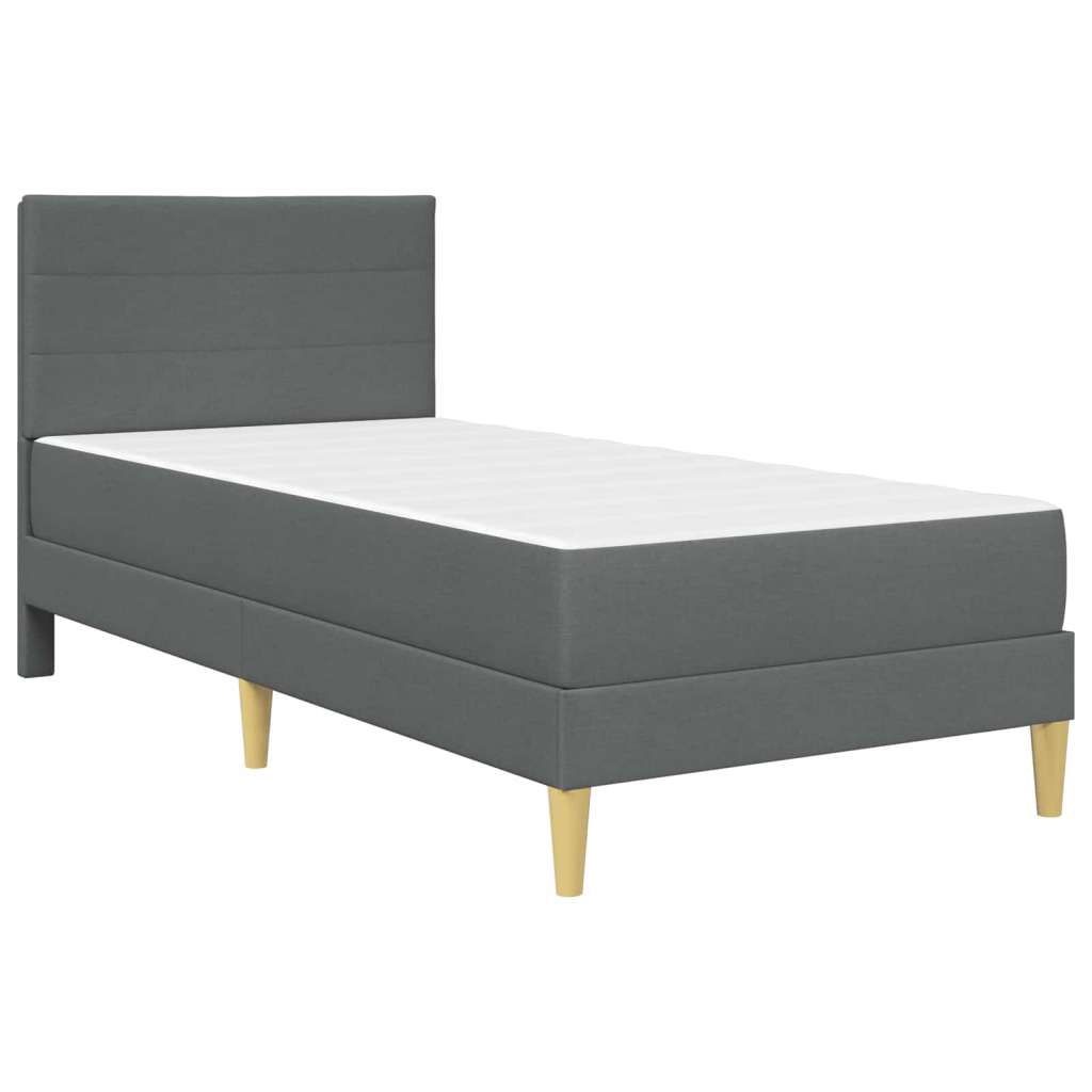  Okvir za krevet Tamno siva 80 x 200 cm Poliester - Tamno siva 80 x 200 cm | shoptok.hr