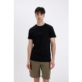 Defacto Slim Fit Crew Neck Printed Short Sleeve T-Shirt Cene