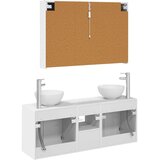  Set ormarića za kupaonicu 4 kom. Bijela Konstruirano drvo | shoptok.hr