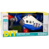  Crtani avion s uvijanjem krila diy plavi | shoptok.hr