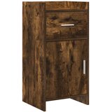 vidaXL Strani šal Dimljen hrast 40 x 36 x 80 cm Inženirski les, (5000253275) | Shoptok.si
