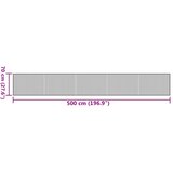  Tepih pravokutni tamnosmeđi 70 x 500 cm od bambusa | Eponuda.com