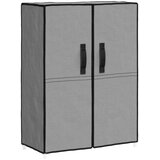 Ormarić za cipele sivi 60 x 28 x 90 cm od tkanine | shoptok.hr