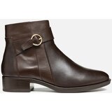 Geox Brown women's ankle boots Felicity - Women's | shoptok.hr