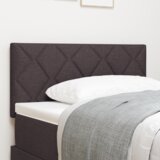  Vzglavje Rjava 100 cm blago, (5000127555) | Shoptok.si