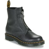 Dr. Martens 1460 Pascal Frnt Zip Black Wanama Black Milled Nappa Crna | shoptok.hr