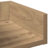 Ormarić za knjige umjetnički hrast 48x25,5x140 cm izrađeno drvo | Shoptok.si