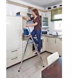 Krause Solidy 126214 aluminijska samostoječa lestva s 3 stopnice | Shoptok.si