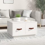  Stolić za kavu bijeli 60 x 53 x 35 cm od masivne borovine | Eponuda.ba