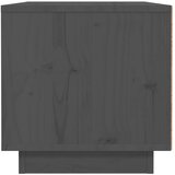  Noćni ormarići 2 kom sivi 40 x 34 x 35 cm od masivne borovine | Eponuda.com