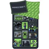 Jerry Fabrics Pamučna dječja posteljina za krevet za jednu osobu 140x200 cm Minecraft Survival Mode – | shoptok.hr