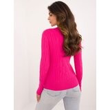 Wool Fashion Italia Sweater-AT-SW-2338-2.00-fuchsia | shoptok.hr