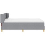  s opruga kutije Svjetlosiva 140 x 190 cm tkanina | shoptok.hr
