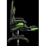  Kruger&amp;amp;Matz GX-150 gejmerska stolica &amp;ndash; crna/zelen Slike