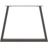  Noge za blagovaonski stol V-oblika 2 kom antracit 90 x (72-73,3) cm čelik | shoptok.hr