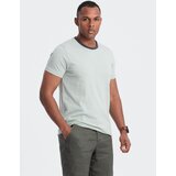 Ombre Men's T-shirt with raw finish - gray-green | Shoptok.si