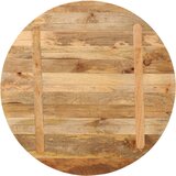 Stolna ploča Ø 90 x 2,5 cm okrugla od masivnog drva manga | shoptok.hr