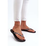 Kesi women's flat flexible flip-flops zaxy grey-black | ePonuda.com