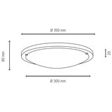  Spot-Light 4753474 - Plafonsko svetlo FRIDA 2xE27/40W/230V | Eponuda.com