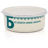 Metalac posuda za čuvanje hrane ĆIRILICA ZELENA 16cm/1,7lit | ePonuda.com