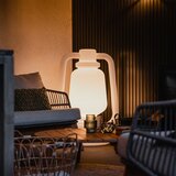 QAZQA Pametna talna svetilka bela 110 cm vključno z Wifi G95 - Storm Extra Large | Shoptok.si