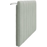 Jastuk za uzglavlje Hanko svjetlosivi 120 cm baršunasti | shoptok.hr