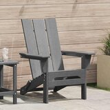  Sklopiva Adirondack stolica Svijetlo siva 80,5 x 74,5 x 92 cm | shoptok.hr