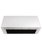 Davoline CANOPY IX-BL potpuno ugradni, komb.inox-crno staklo | ePonuda.com