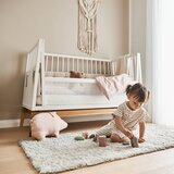 Leander® ograjica za otroško posteljo luna™ 60x120 white | Shoptok.si