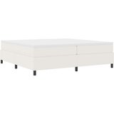  Box Spring postelja Krem 200x200 cm iz korduroj tkanine, (22051707) | Shoptok.si