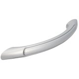 SIRO Pohištveni ročaj (Vrsta pohištvenega ročaja: Obešalnik, Do x Š: 179 x 30 mm, Plastika, Srebrna) | Shoptok.si