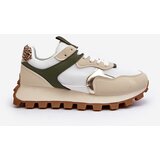 Boto Women's Beige-Green Sports Sneakers Ralita | ePonuda.com