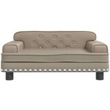  Krevet za pse cappuccina 70 x 45 x 30 cm od umjetne kože | shoptok.hr
