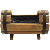 Drvena posuda za cvijeće 35 x 19 x 21 cm