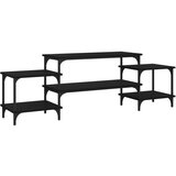Maison Chic TV omarica - TV enota - Televizijska omarica črna 157x35x52 cm inženirski les, (21700673) Cene