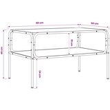  Bocni stol Siva Sonoma 100 x 50 x 46 cm Konstruirano drvo Slike