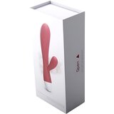 Cotoxo Dolphin & baby - punjivi vibrator za klitoris (crveni) | shoptok.hr