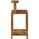  Vanjska klupa za presađivanje 56,5 x 48,5 x 107 cm Prirodna | shoptok.hr
