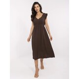 Italy Moda Dress-MI-SK-122126.77-brown Cene