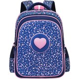 Scool Ranac sa ojačanim leđima 3D Eva Purple heart SC2991, 42x30x22cm, Ljubičasti | ePonuda.com