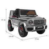  Licencirani auto na akumultor Mercedes G63 - sivi/lakirani | shoptok.hr