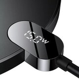 Baseus indukcijski punjač Digital LED Display Gen2 15W crni | shoptok.hr