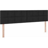  LED krevet za pohranu s madracem Crna 200 x 200 cm Tkanina | shoptok.hr