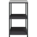  Kuhinjsko skladištenje s policom Crna 90 x 50 x 92 cm Čelik | shoptok.hr