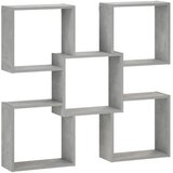  Zidna polica Betonska siva 99 5 x 17 x 91 cm - Betonska siva Cijene