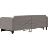  Dnevni krevet na razvlačenje smeđesivi 90 x 200 cm od tkanine | Eponuda.com