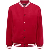 Burton Menswear London Prehodna jakna rdeča / bela